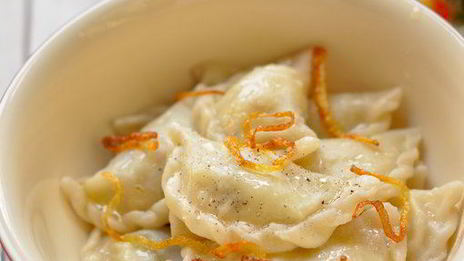 постные вареники с картофелем