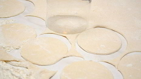 постные вареники с картошкой