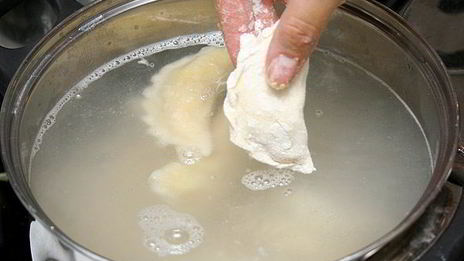 постные вареники с картошкой