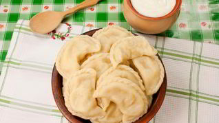 Тесто на вареники с картошкой