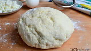 Творожное тесто для вареников на пару