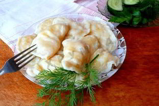 Вареники дрожжевые