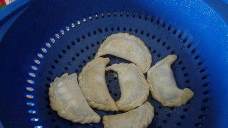 вареники из заварного теста с вишней