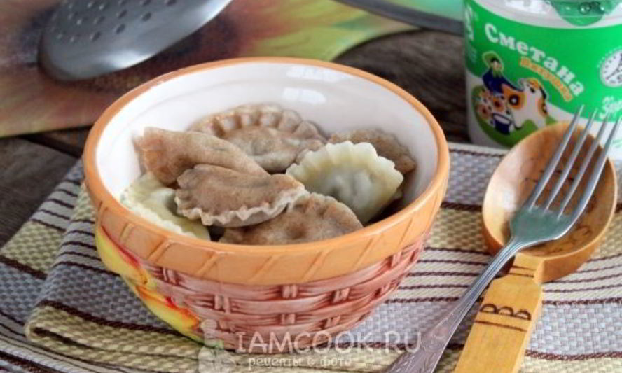 Рецепт вареники с чечевицей и грибами