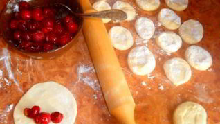 Вареники с черешней