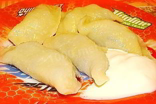 Вареники с черникой из теста на кефире