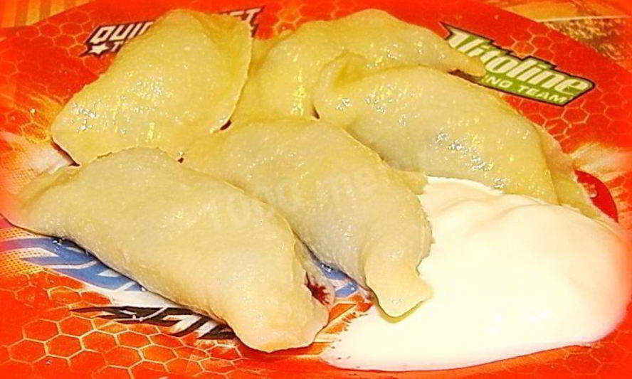 Рецепт вареники с черникой из теста на кефире