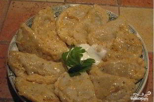 Вареники с кабачками