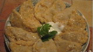 Вареники с кабачками