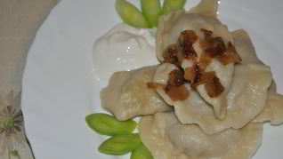 Вареники с капустой и картошкой