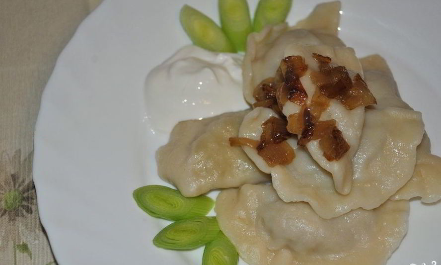 Рецепт вареники с капустой и картошкой