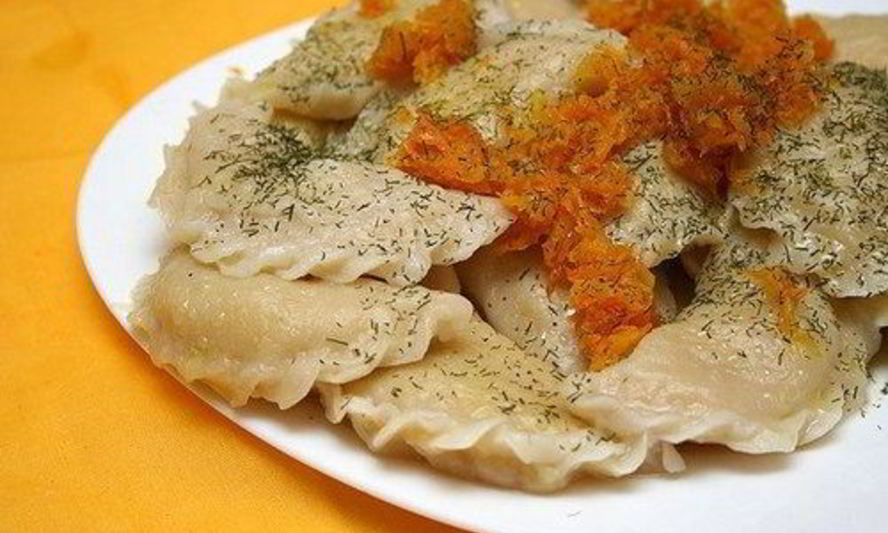 Рецепт вареники с картофелем, морковью и луком