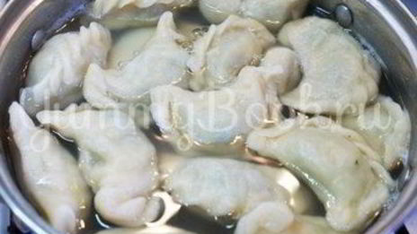 вареники с картофелем в горшочках