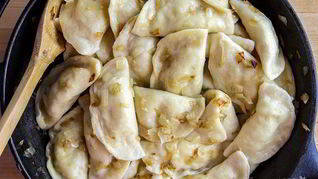 Вареники с картошкой и квашеной капустой