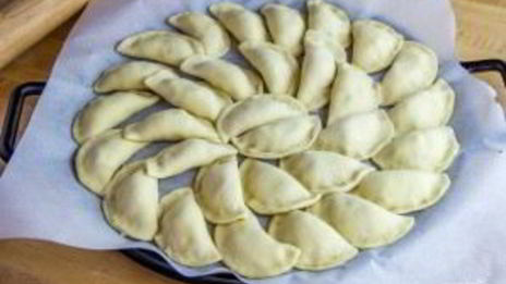 вареники с картошкой и квашеной капустой