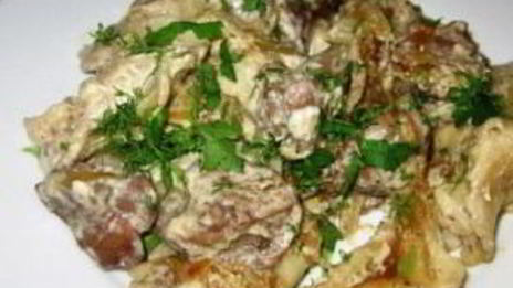 вареники с картошкой в горшочках