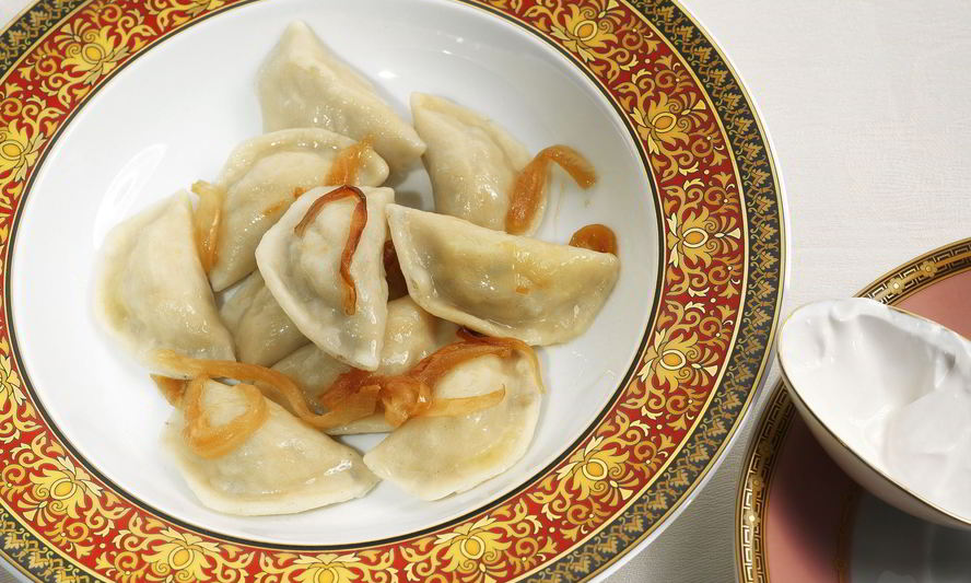 Рецепт вареники с курицей и грибами