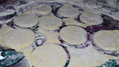 вареники с лесными ягодами