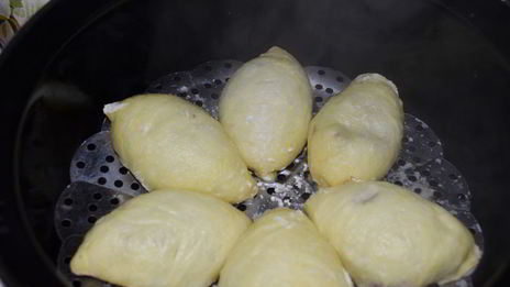 вареники с лесными ягодами