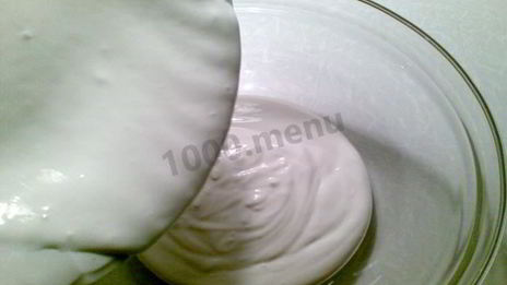 вареники с медовой сметаной