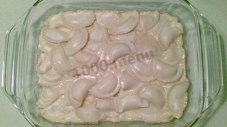 вареники с медовой сметаной