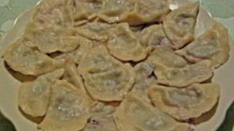 вареники с пасленом