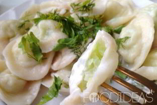 Вареники с редькой