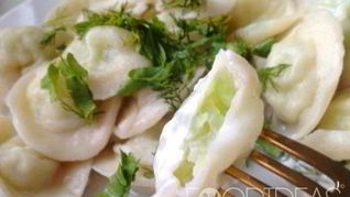 Вареники с редькой