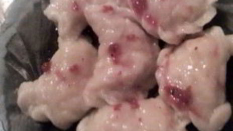 вареники с рисом