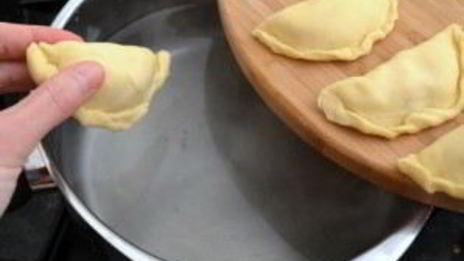 вареники с салом и картошкой