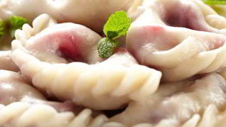 Вареники с вишней