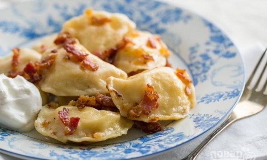 Рецепт вкусные вареники с картошкой