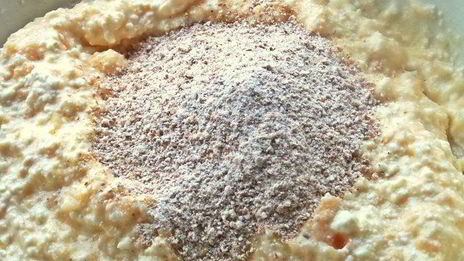 яблочные вареники без муки