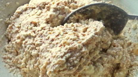 яблочные вареники без муки