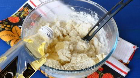 заварное тесто для вареников с творогом