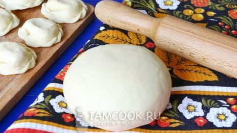 заварное тесто для вареников с творогом