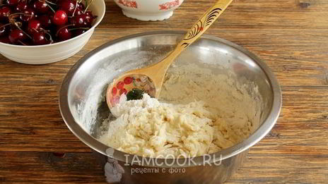 заварное тесто для вареников с вишней