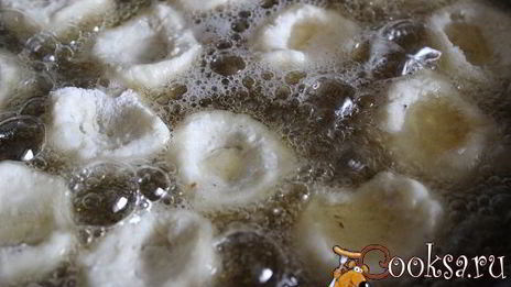 жареные картофельно-творожные клецки