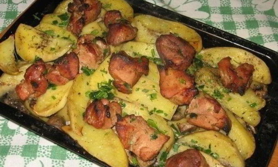 Рецепт слоеное жаркое