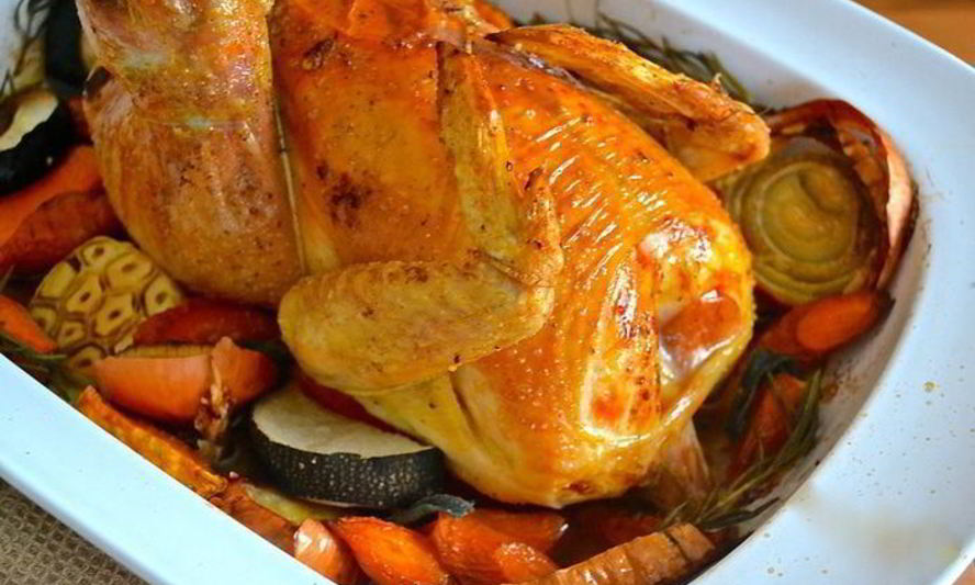 Рецепт воскресное жаркое из цыпленка