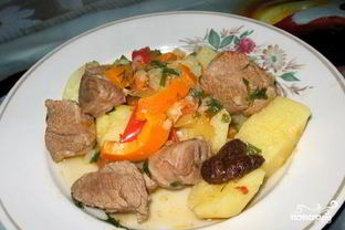 Жаркое из баранины с картошкой