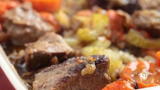 Жаркое из баранины с овощами