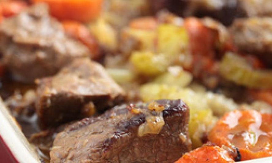 Рецепт жаркое из баранины с овощами