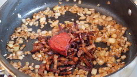 жаркое из говядины с клюквой