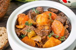 Жаркое из говяжьего сердца