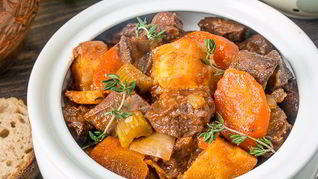 Жаркое из говяжьего сердца