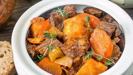 жаркое из говяжьего сердца