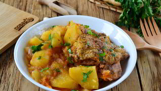 Жаркое из гуся