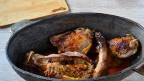 жаркое из гуся