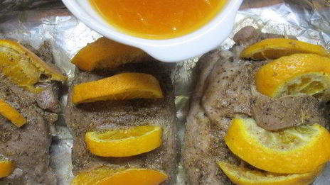 жаркое из индейки с мандаринами